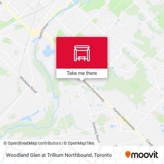 Woodland Glen at Trillium Northbound map