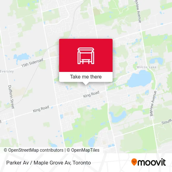 Parker Av / Maple Grove Av map