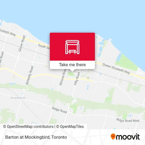 Barton at Mockingbird map