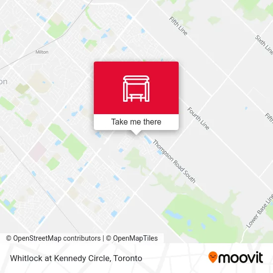 Whitlock at Kennedy Circle map