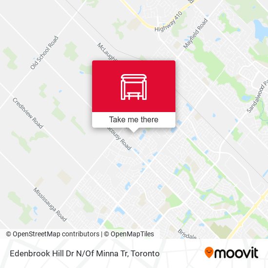 Edenbrook Hill Dr N / Of Minna Tr map