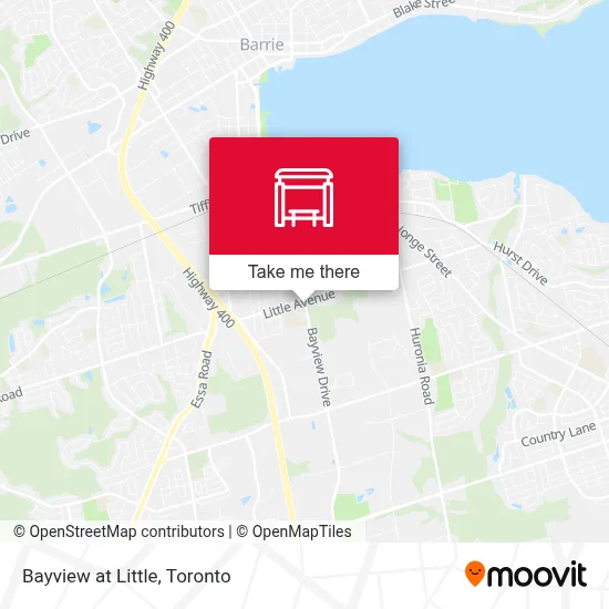 Bayview at Little map