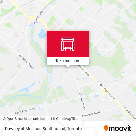 Downey at Mollison Southbound plan