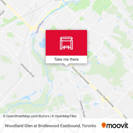 Woodland Glen at Bridlewood Eastbound map