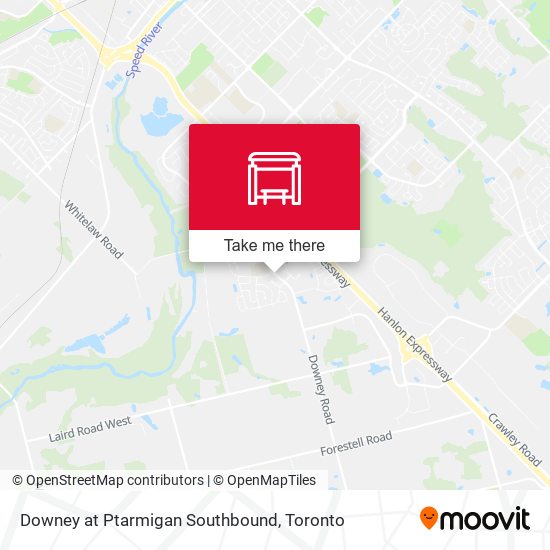 Downey at Ptarmigan Southbound plan