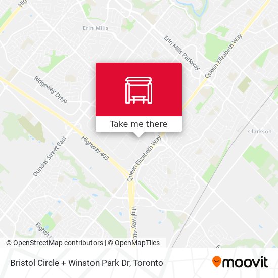 Bristol Circle + Winston Park Dr plan