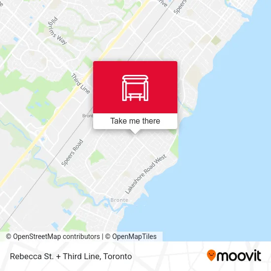 Rebecca St. + Third Line map