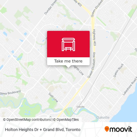 Holton Heights Dr + Grand Blvd map