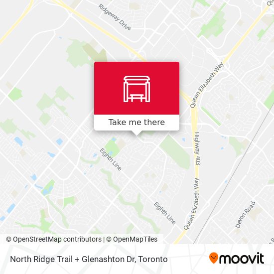 North Ridge Trail + Glenashton Dr plan