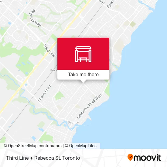 Third Line + Rebecca St map