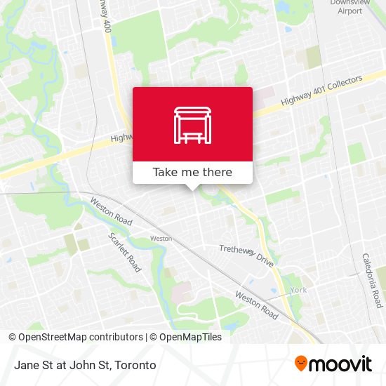 Jane St at John St plan