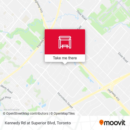 Kennedy Rd at Superior Blvd map