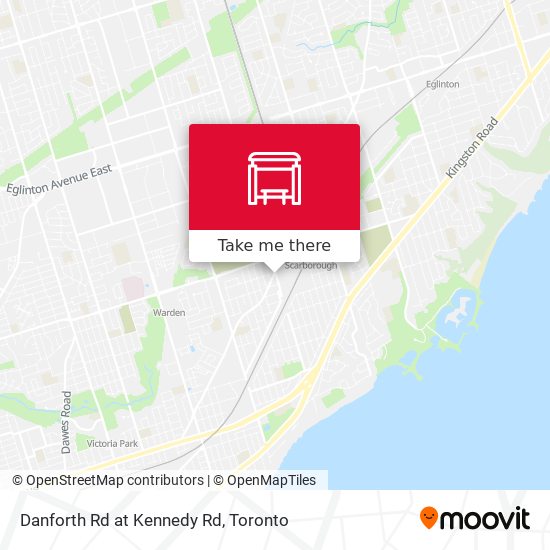 Danforth Rd at Kennedy Rd map