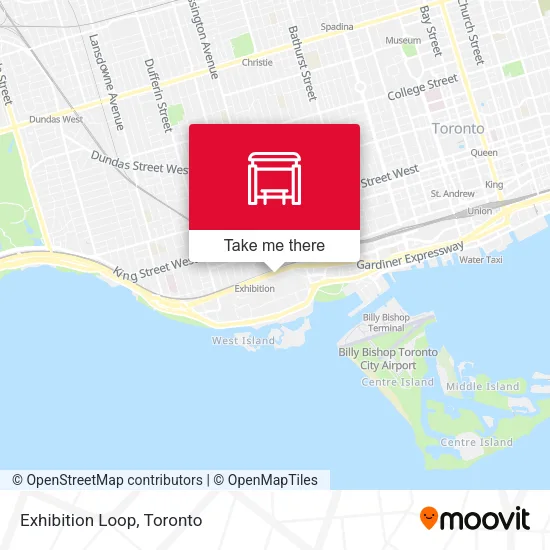 Exhibition Loop map