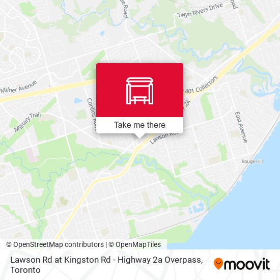 Lawson Rd at Kingston Rd - Highway 2a Overpass plan