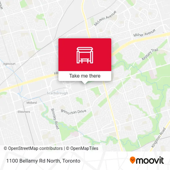 1100 Bellamy Rd North map