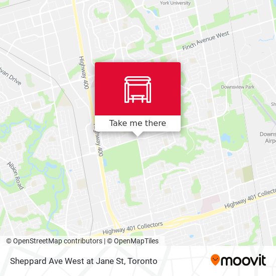 Sheppard Ave West at Jane St plan