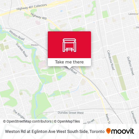 Weston Rd at Eglinton Ave West South Side map