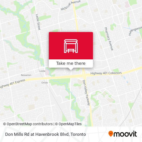 Don Mills Rd at Havenbrook Blvd plan