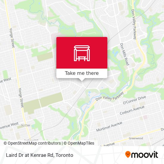 Laird Dr at Kenrae Rd plan