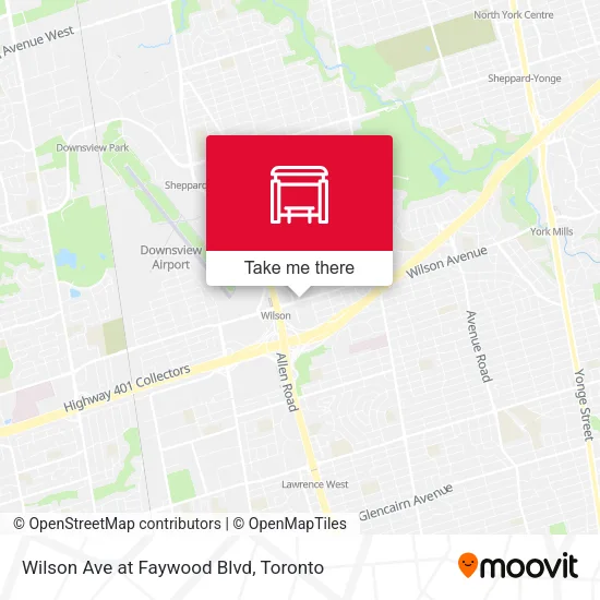Wilson Ave at Faywood Blvd plan