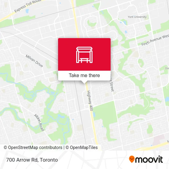 700 Arrow Rd map