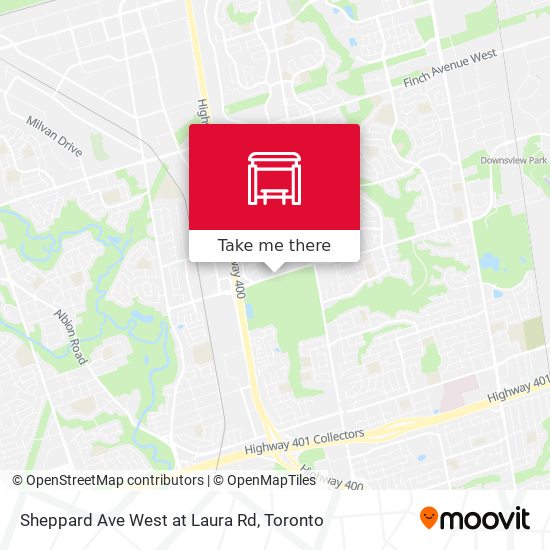 Sheppard Ave West at Laura Rd plan