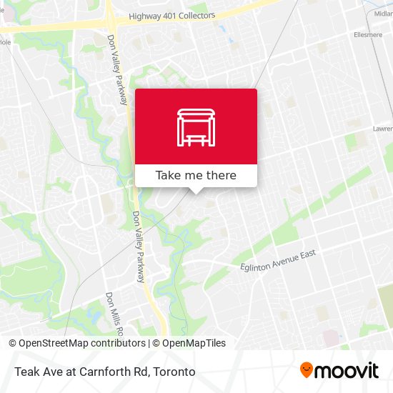 Teak Ave at Carnforth Rd plan