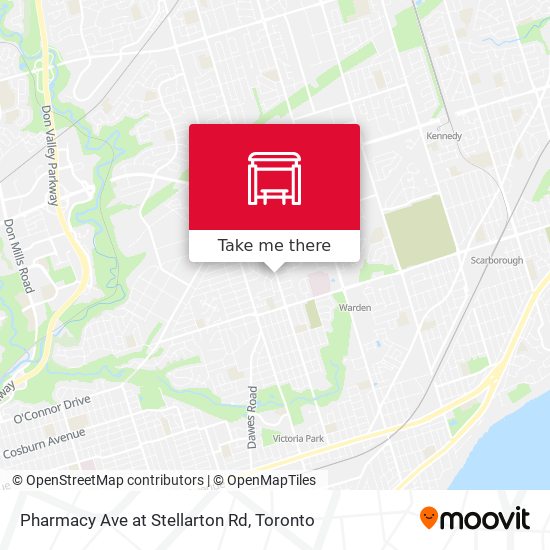 Pharmacy Ave at Stellarton Rd plan