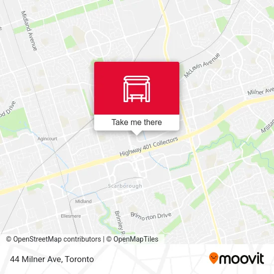 44 Milner Ave map