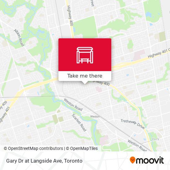 Gary Dr at Langside Ave plan