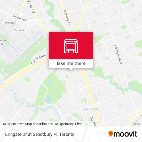 Eringate Dr at Sanctbury Pl map
