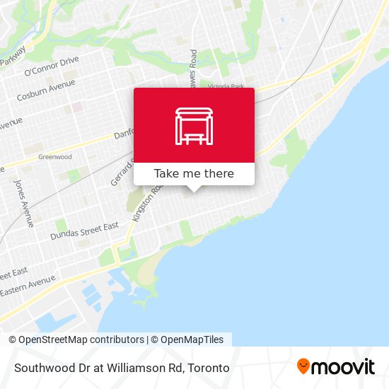 Southwood Dr at Williamson Rd map