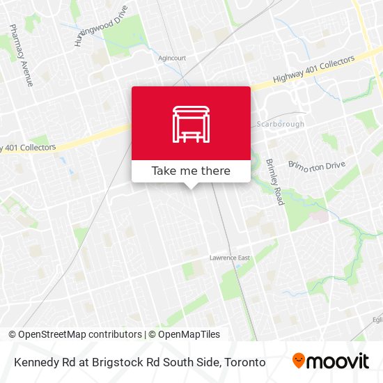 Kennedy Rd at Brigstock Rd South Side map