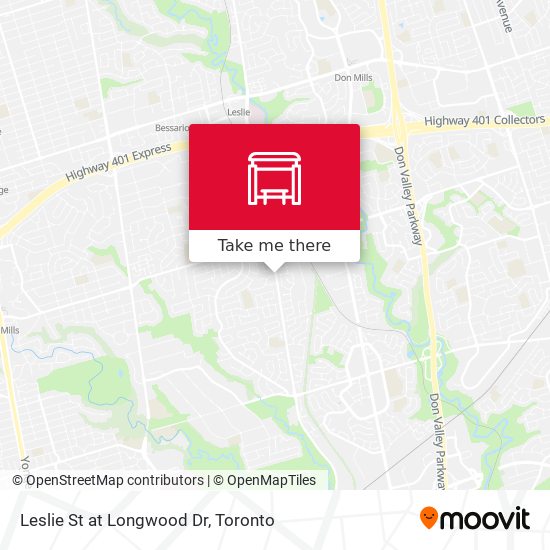 Leslie St at Longwood Dr plan