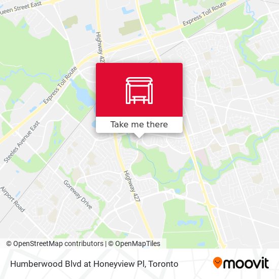Humberwood Blvd at Honeyview Pl plan