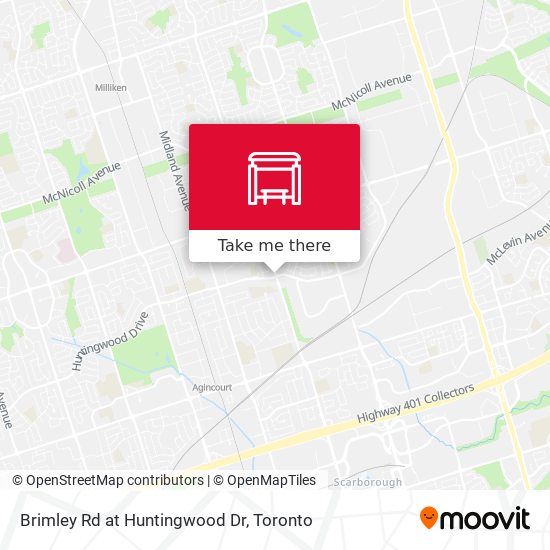 Brimley Rd at Huntingwood Dr plan