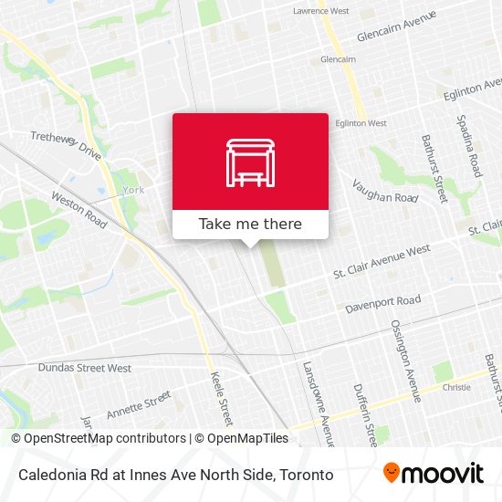 Caledonia Rd at Innes Ave North Side map