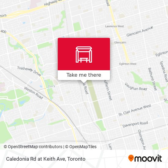 Caledonia Rd at Keith Ave plan