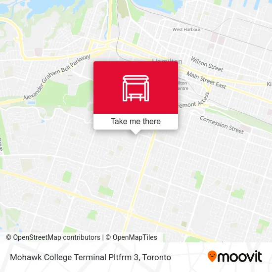 Mohawk College Terminal Pltfrm 3 plan
