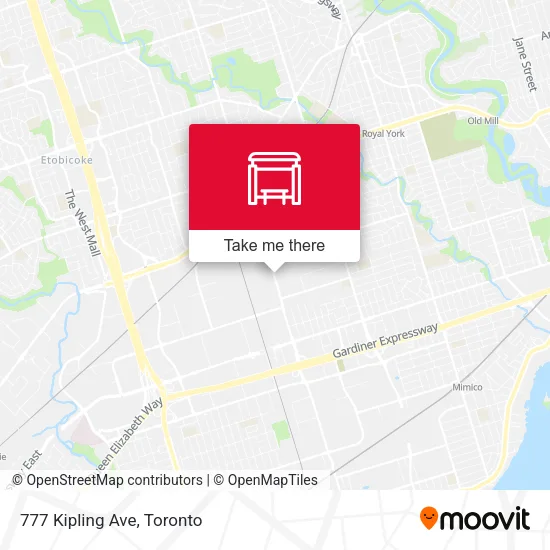 777 Kipling Ave plan