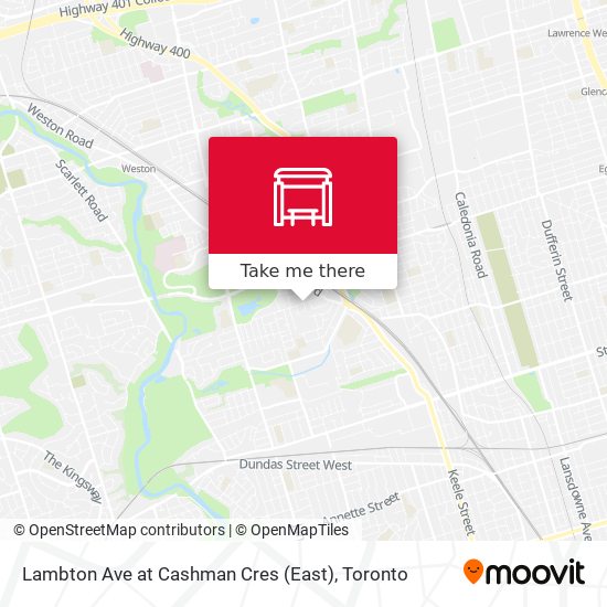 Lambton Ave at Cashman Cres (East) map