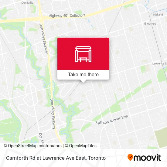 Carnforth Rd at Lawrence Ave East plan