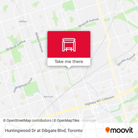 Huntingwood Dr at Dibgate Blvd plan