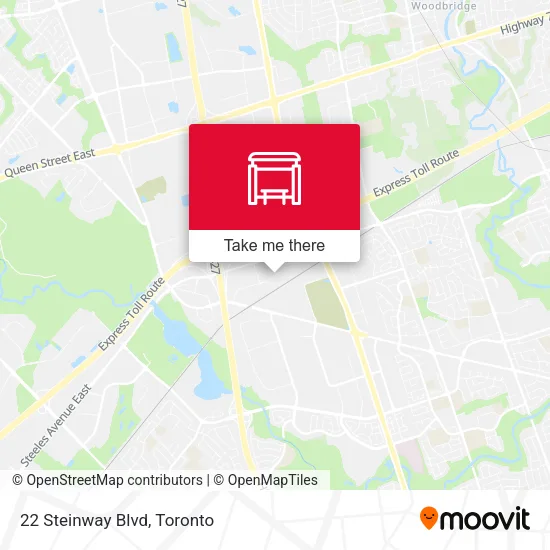 22 Steinway Blvd map