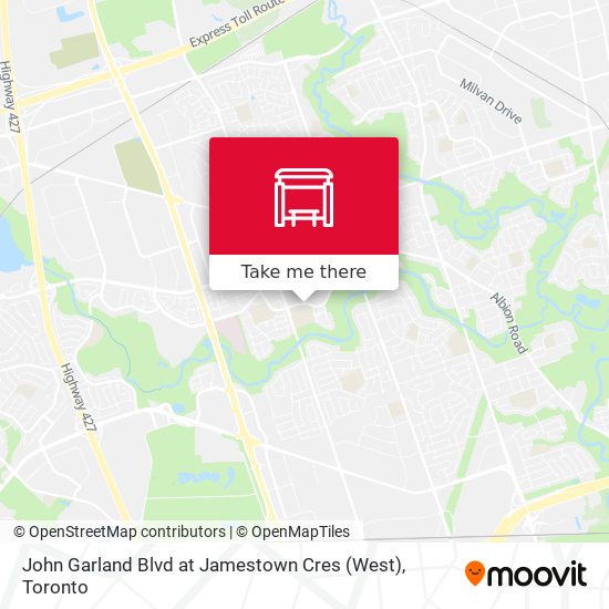 John Garland Blvd at Jamestown Cres (West) plan