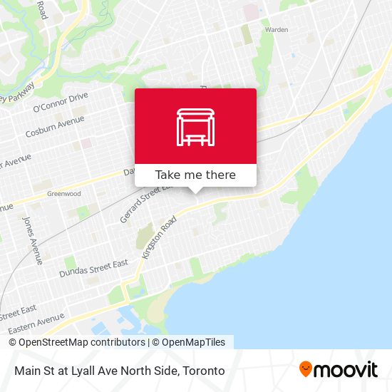 Main St at Lyall Ave North Side map