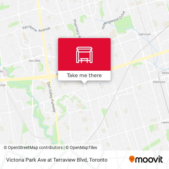 Victoria Park Ave at Terraview Blvd plan