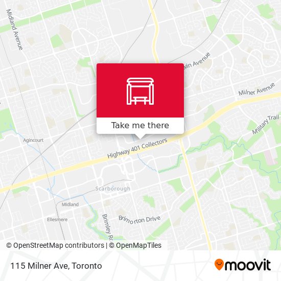 115 Milner Ave map