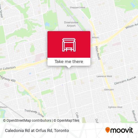 Caledonia Rd at Orfus Rd plan